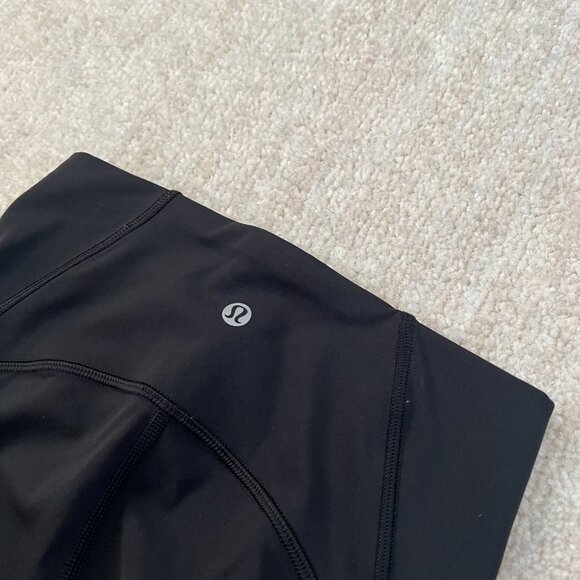 Lululemon Train Times Crop Leggings 4 Black - Picture 9 of 10